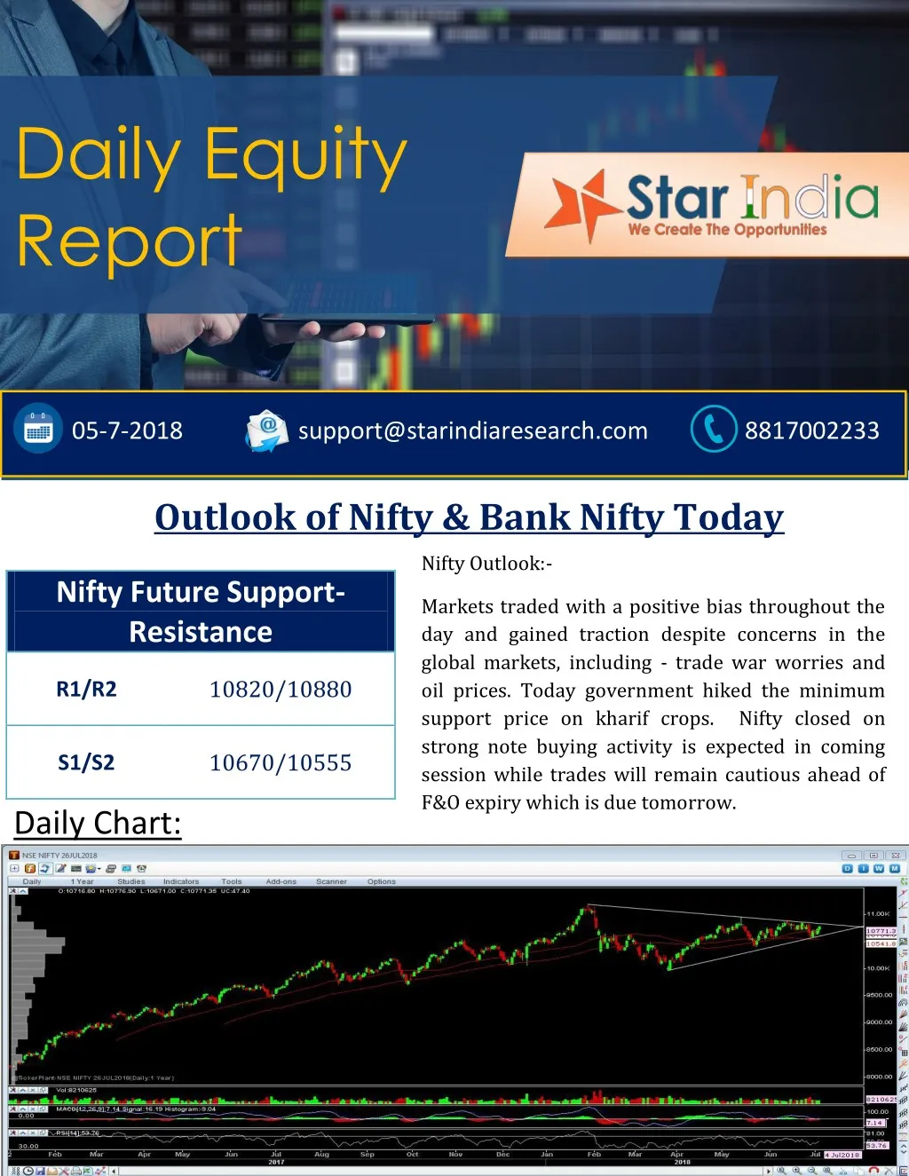 daily equity report