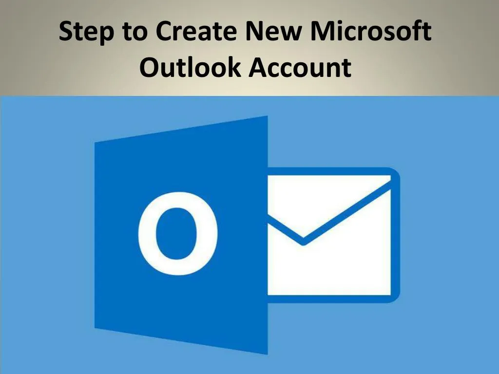 step to create new microsoft outlook account