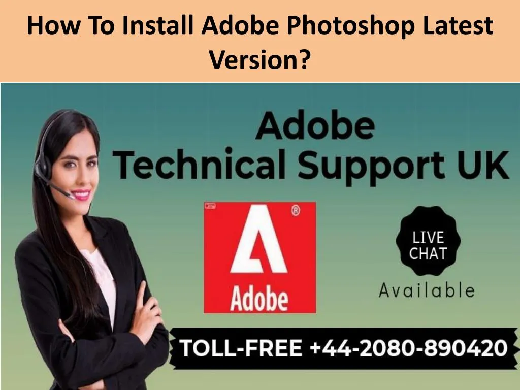 how to install adobe photoshop latest version