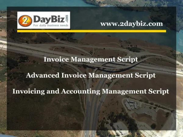 Advanced Invoice Management Script - Invoicing and Accounting Management Script