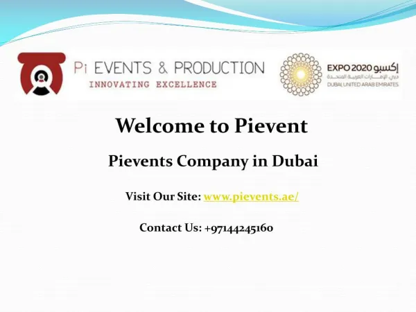 Event Management Company in Dubai