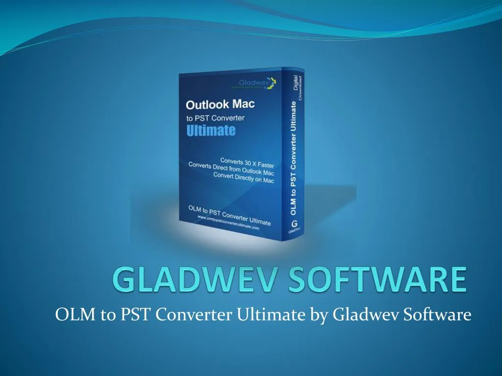 gladwev software