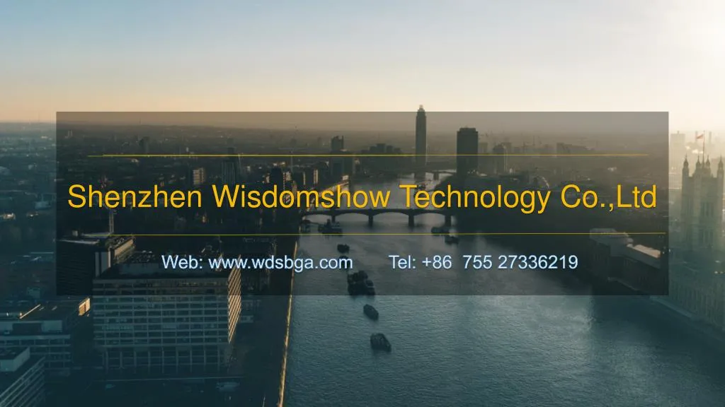 shenzhen wisdomshow technology co ltd