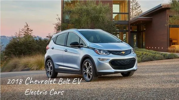 Most Affordable 2018 Chevrolet Bolt EV Electric Car – Westside Chevrolet in Houston