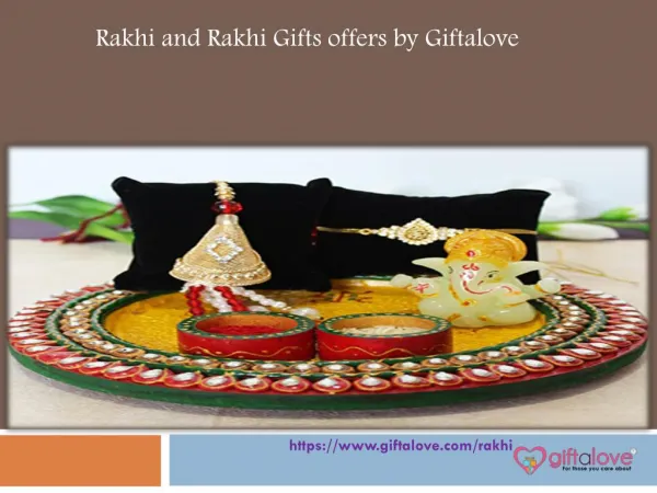 Rakhi and Rakhi Gifts offers by Giftalove