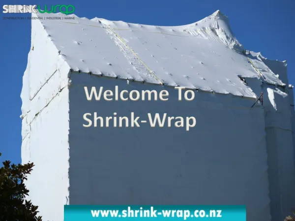 Building Shrink Wrapping Services | Building Construction Shrink Wrapping