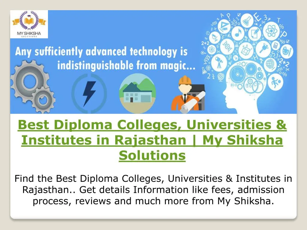 best diploma colleges universities institutes