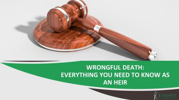 Wrongful death: everything you need to know as an heir