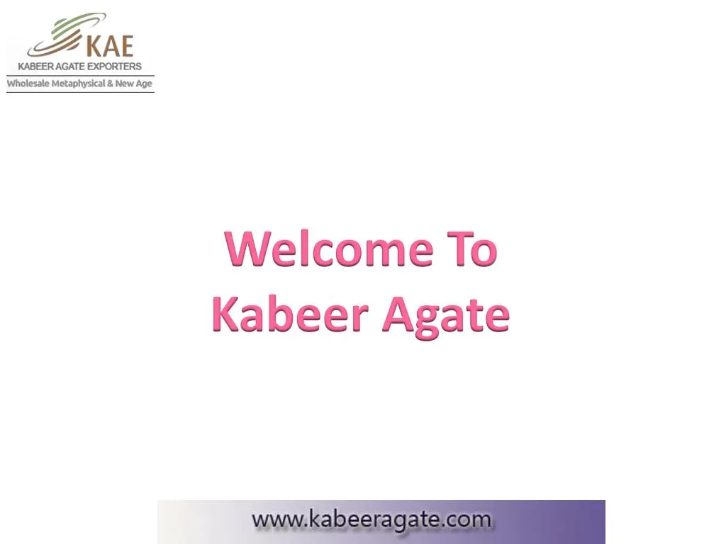 welcome to kabeer agate