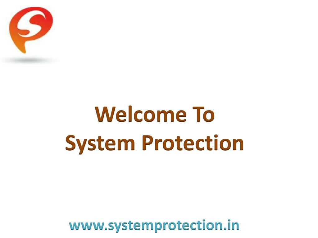 welcome to system protection