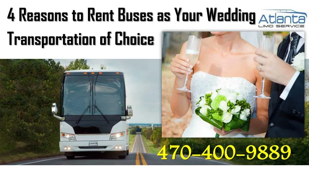 4 reasons to rent buses as your wedding