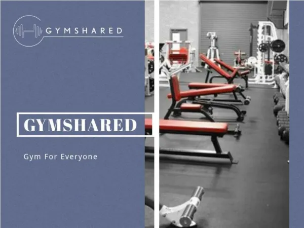 GymShared membership plan