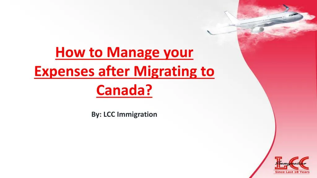 how to manage your expenses after migrating