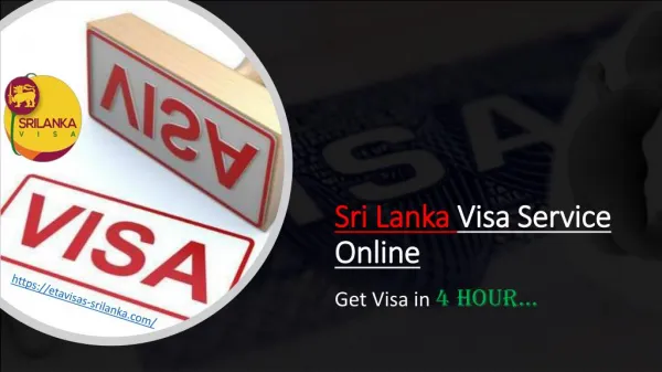 Sri Lanka E Visa Service | Completely Online Processâ€Ž| Instant Approval