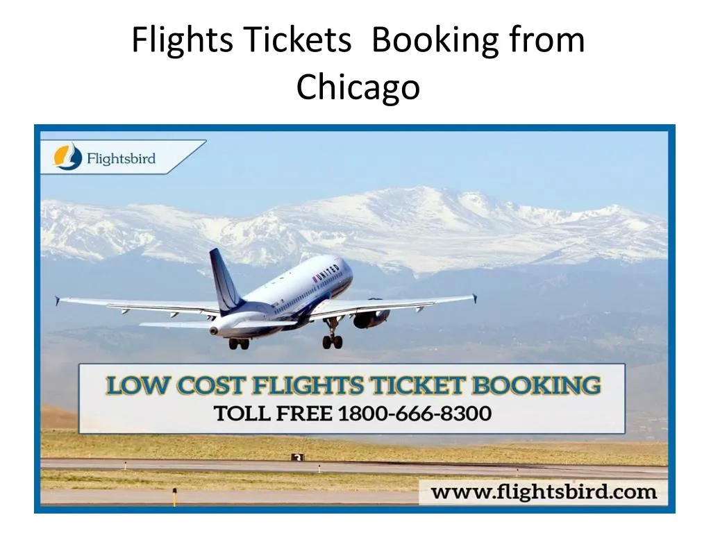 flights tickets booking from chicago