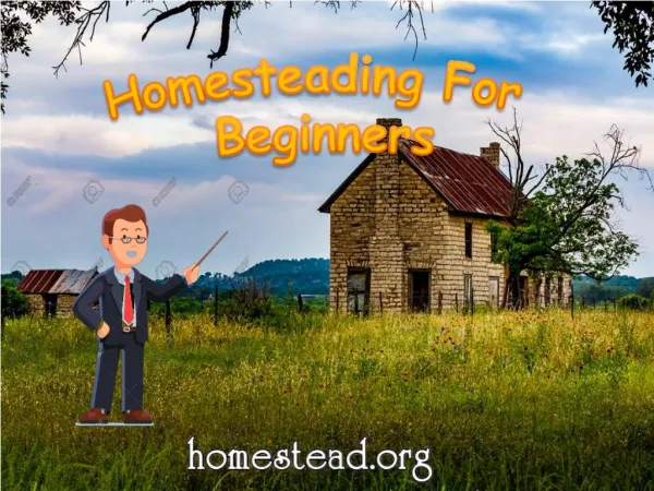 Homesteading For Beginners - Easy Tutorial