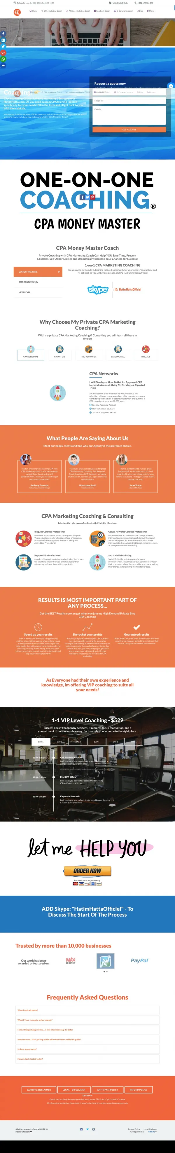 CPA MONEY MASTER (One on One Coaching)