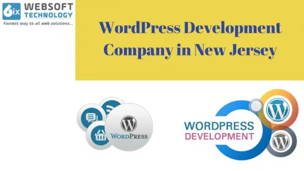 Best WordPress Development Company in New Jersey