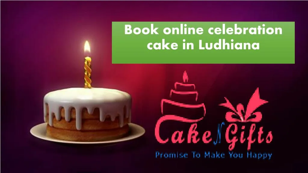 book online celebration cake in l udhiana