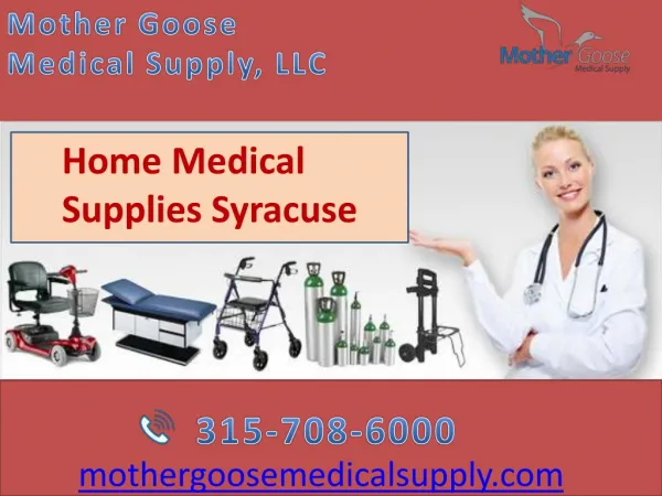Home Medical Supplies Syracuse-Choose MG Medical Supply