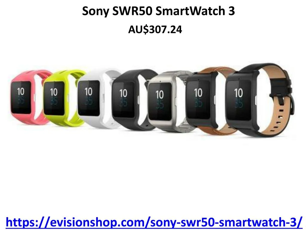 sony swr50 smartwatch 3