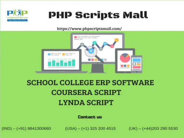 Lynda Script - School College ERP software