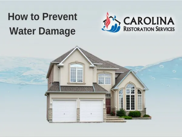 How to Prevent Water Damage in Your Home