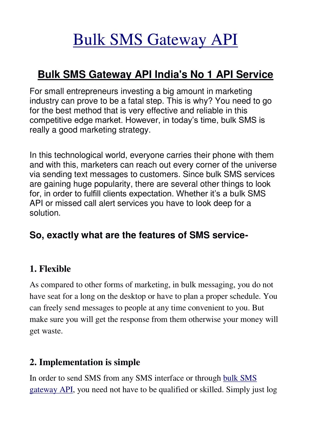 bulk sms gateway api bulk sms gateway api india