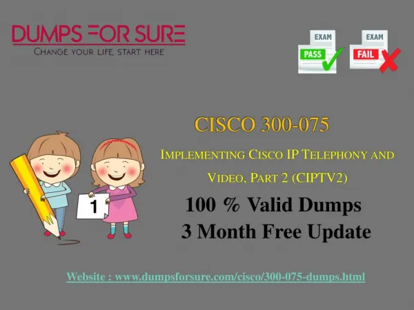 Cisco 300-075 Dumps Verified Answers