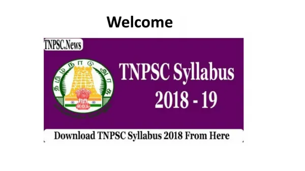 TNPSC Syllabus 2018 – 19 Download TNPSC Exam Pattern & Scheme