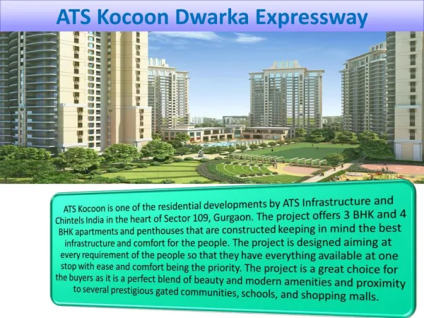 ATS Kocoon Dwarka Expressway