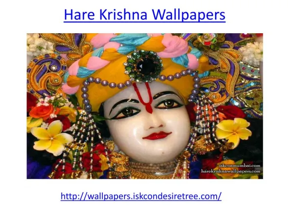 Download latest collection of Hare Krishna Wallpapers