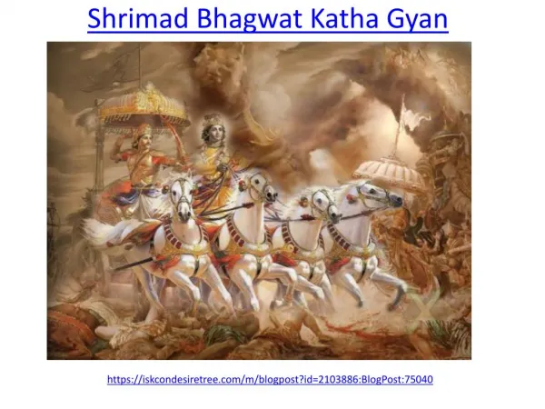 shrimad bhagwat katha gyan