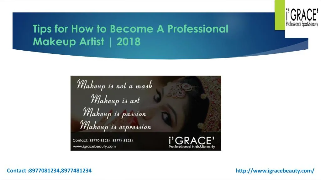 tips for how to become a professional makeup artist 2018