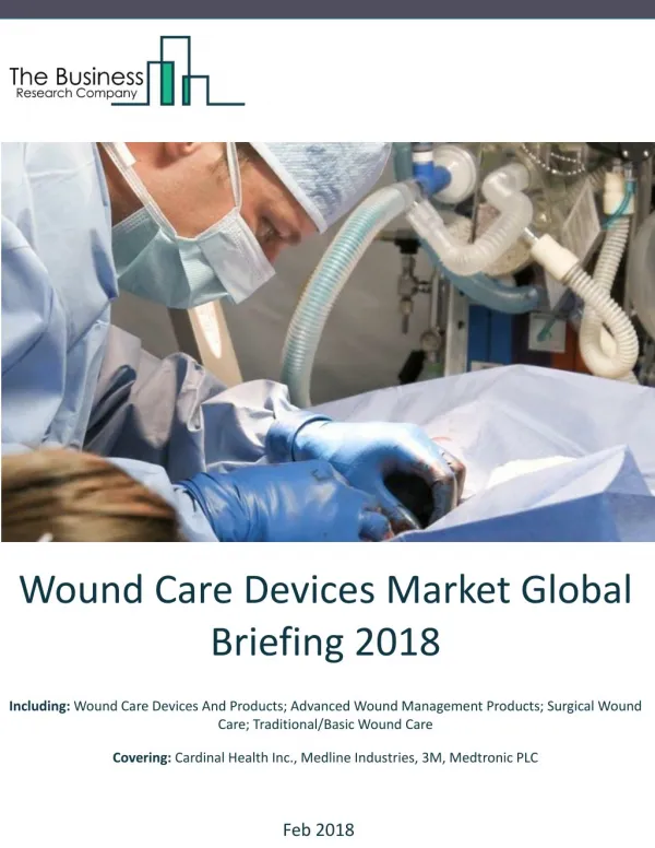 Wound Care Devices Market Global Briefing 2018