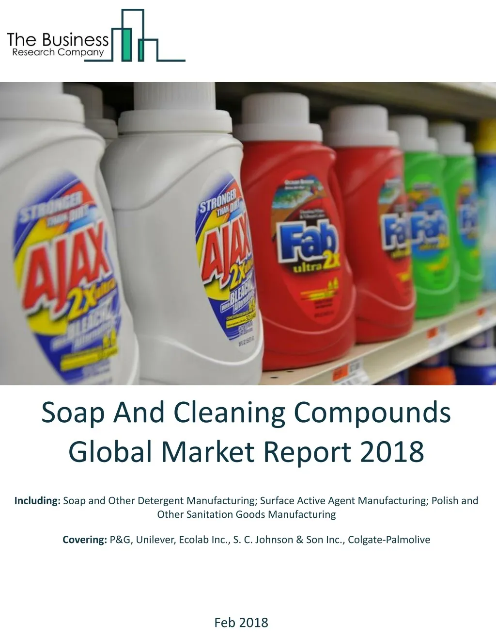 soap and cleaning compounds global market report