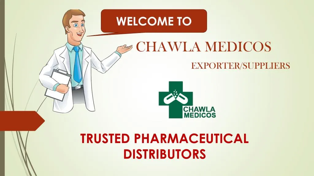 trusted pharmaceutical distributors