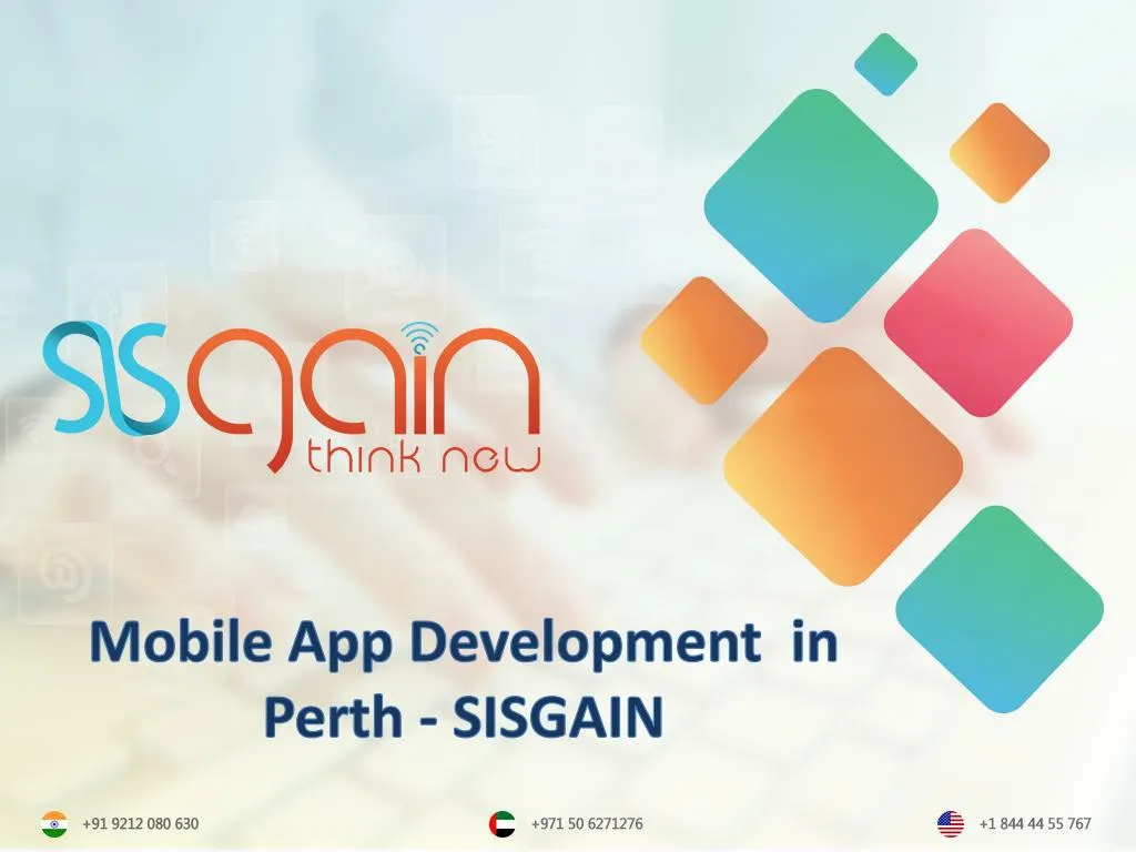 mobile app development in perth sisgain