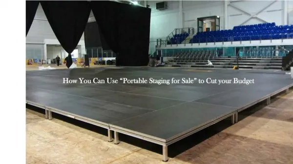 How You Can Use â€œPortable Staging for Saleâ€ to Cut your Budget