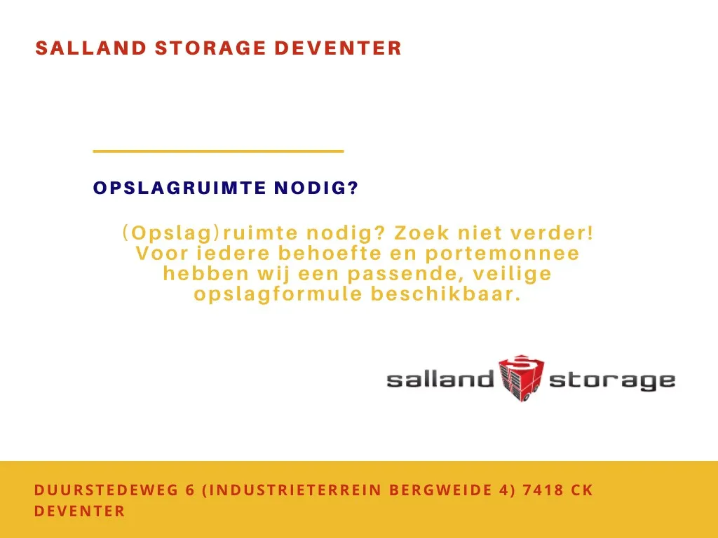 salland storage deventer