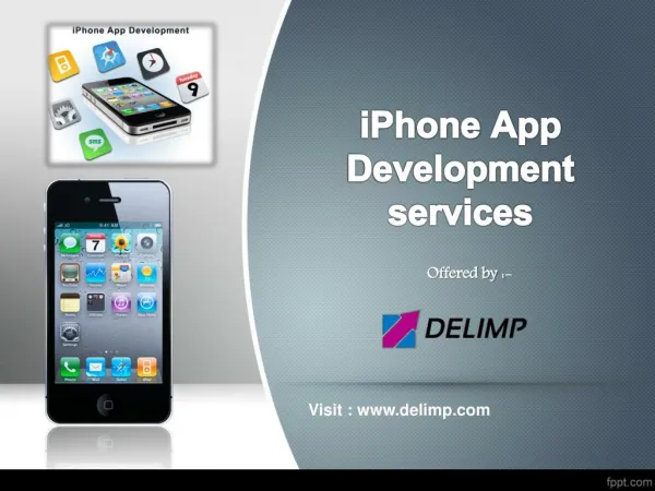 Top iPhone App development services at affordable cost - Delimp