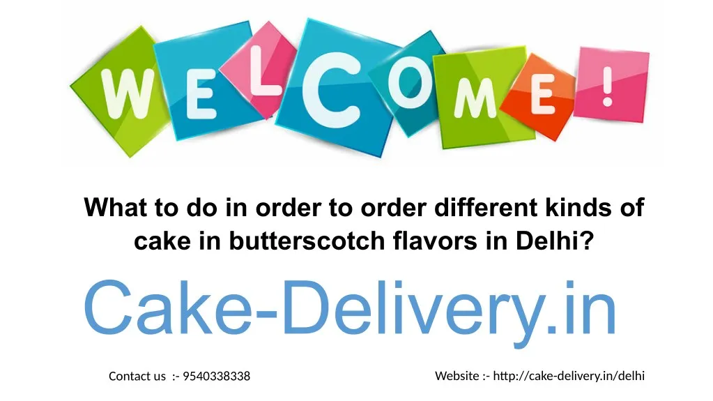 what to do in order to order different kinds