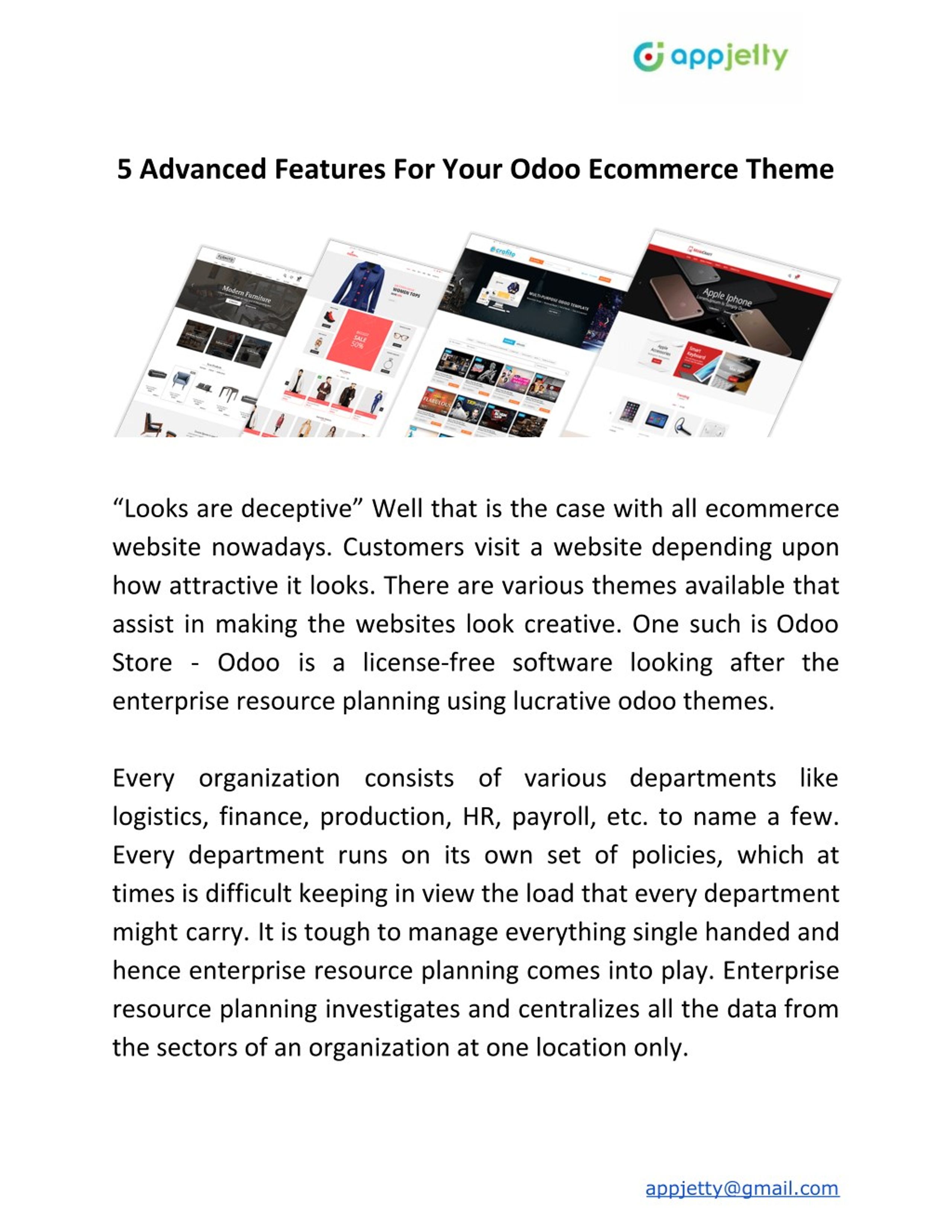 PPT - 5 Advanced Features For Your Odoo Ecommerce Theme PowerPoint ...