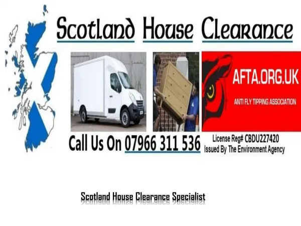Scotland House Clearance Specialist
