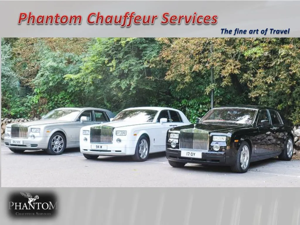 phantom chauffeur services
