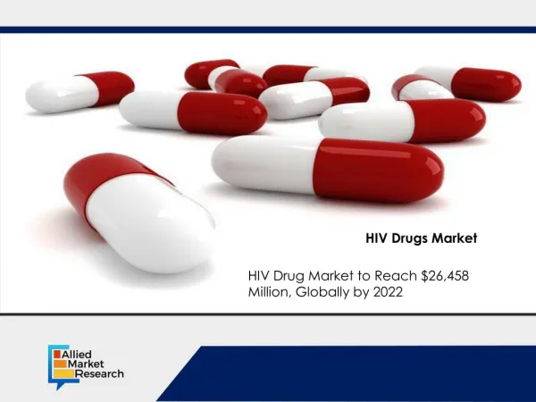 HIV Drug Market Demand Increases In the Future