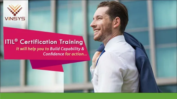 ITILÂ® Practitioner Certification Training Hyderabad By Vinsys