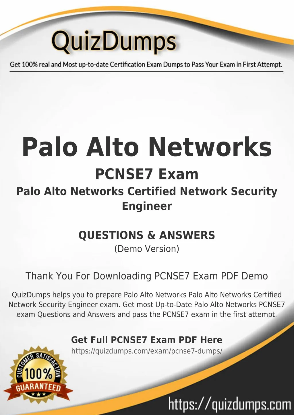 palo alto networks pcnse7 exam palo alto networks