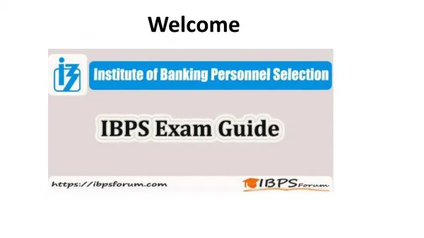 Latest IBPS Guide: IBPS Exam Sample For Bank Exam Preparation @ ibpsforum