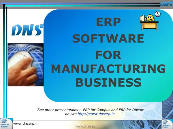 ERP Solutions in Pune, India, DNS ERP - 91 8805008988
